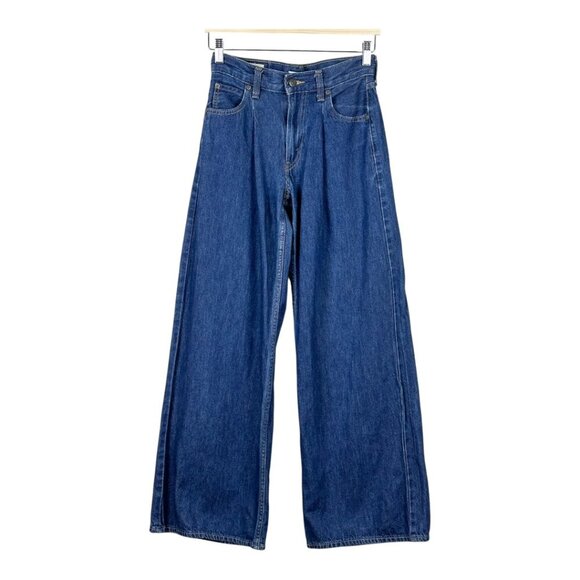 Levi's Baggy Dad Wide Leg Premium Denim Jeans - Picture 2 of 16